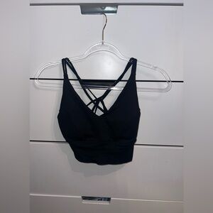 Black Forever 21 Sports Bra